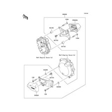 Original Kawasaki Motorschutz