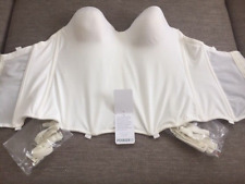 Hochzeit Corsage von Poirier Größe 100 C / Größe 38 mit Strapse und Halter 