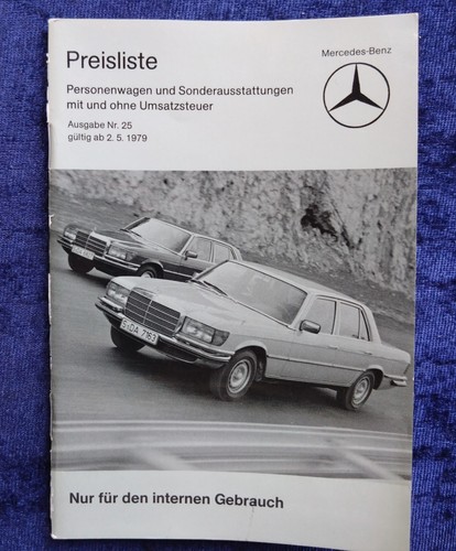 Mercedes benz preisliste - benz,