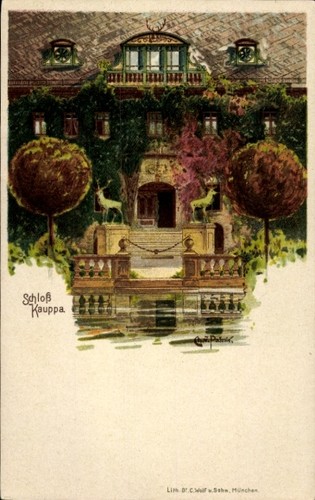 Künstler litho palmié - litho,