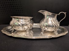Wilkens 800er Silber Sahne- und Zuckerservice - 7754 7755 5920