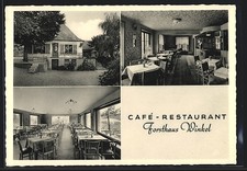 Ansichtskarte Kapellen / Geldern, Café-Restaurant Forsthaus Winkel 