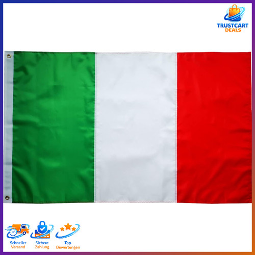 Italienische flagge 90x150 - italienische, cm