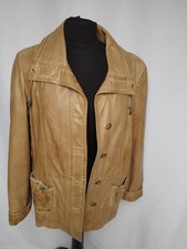 Leder jacke rosenquarz - gr, 46