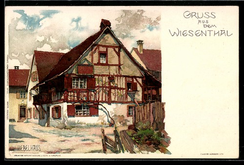 Künstler wiesental - künstler-ak,