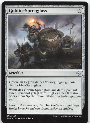 Goblin boom keg fate reforged - boom,