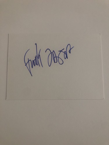 Frank zappa original signed - zappa,