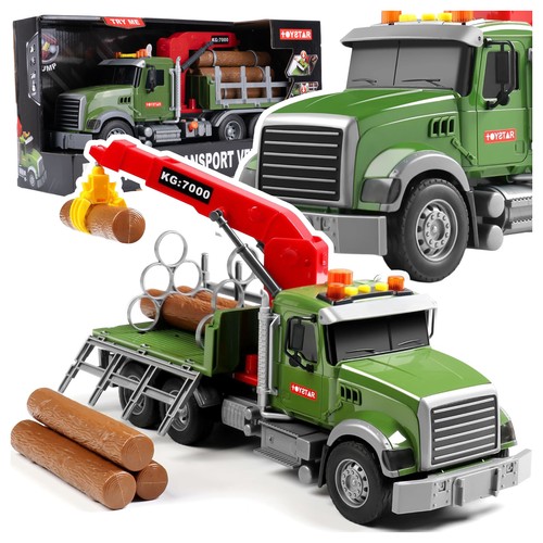 Malplay lastwagen mit kran - malplay,