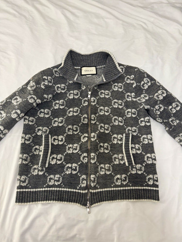Gucci herren strickjacke grau - herren,