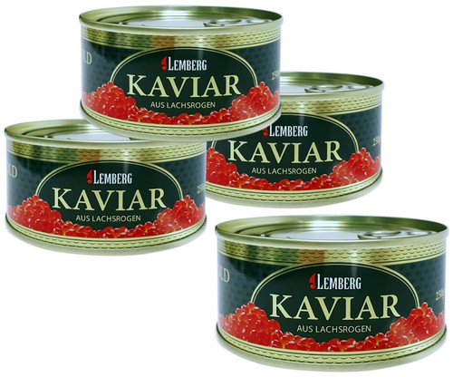 250g buckel lachs - 4x,