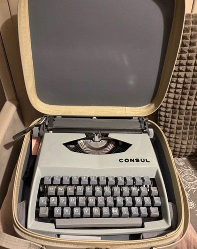 Reiseschreibmaschine consul - reiseschreibmaschine,