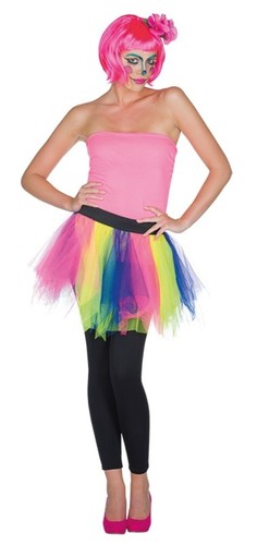 Tüllrock rainbow damen - tüllrock,