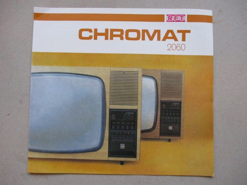 Werbe blatt farb fernseher - werbe-blatt, "