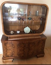 Art deco vitrine glasschrank - deco,