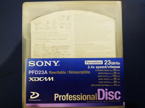 Sony pfd23a 23gb xdcam - sony,