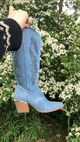 Cowboystiefel vintage aus - cowboystiefel,