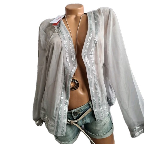 Sheego chiffon cardigan bolero - sheego,
