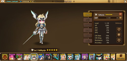 Summoners war 2ld akroma - war,
