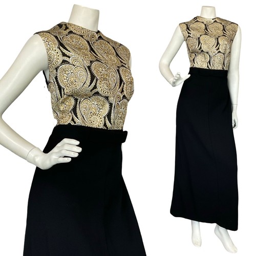 Vintage 60er schwarz gold - vintage,