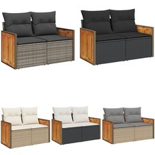 Sitzer sofa mit - kissen, poly