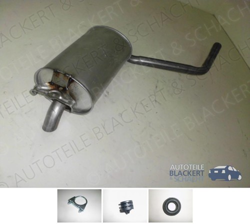 Auspuff endtopf anbauteile - auspuff,