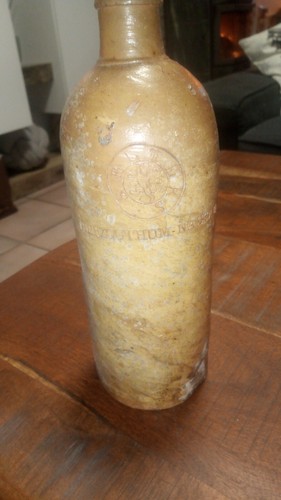 Steingut wasserflasche selters - steingut,