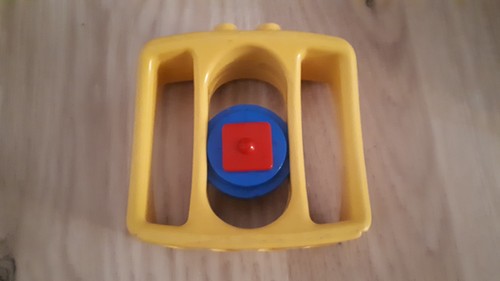 Lego duplo rassel - lego, gelb