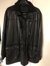 Lederjacke parka herren - parka, 54