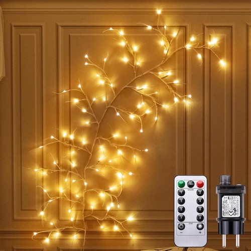 Lichterkette birke led 8 - birke,