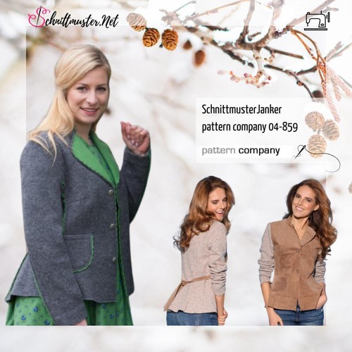 Schnittmuster damenjacke - schnittmuster,