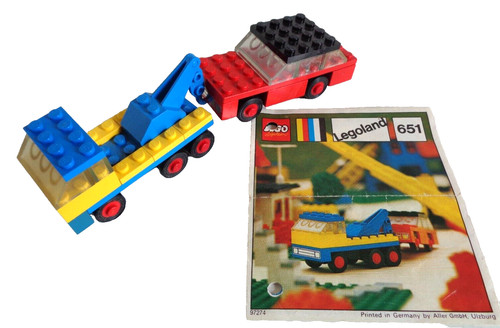 Lego legoland set - set, 651