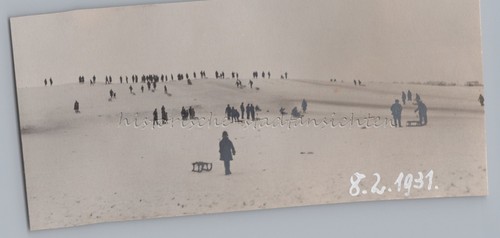 Wimmelbild schlittenhang - wimmelbild,