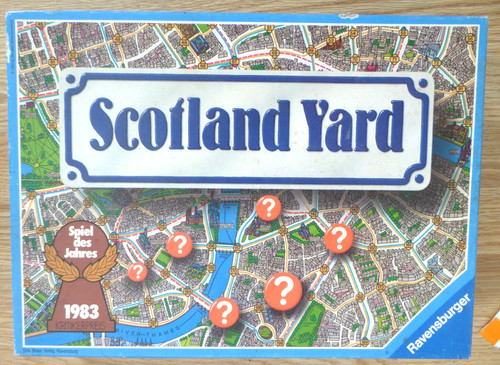 Scotland yard ravensburger die - yard,