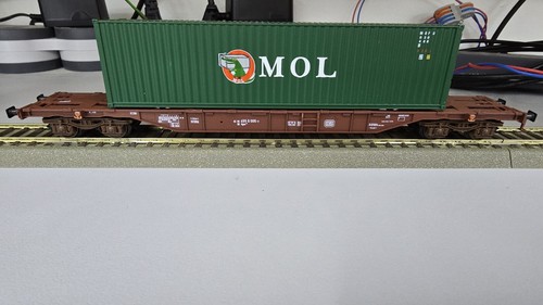 Containertragwagen mit - h0,