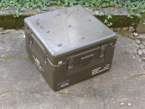 Bundeswehr gfk box kiste - bw,