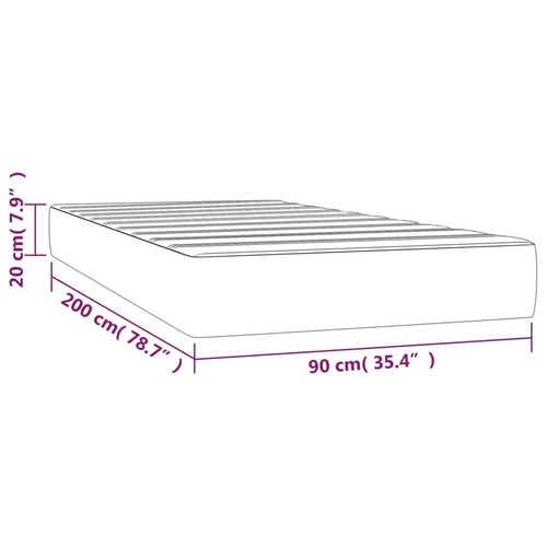 Matratze 90x200cm