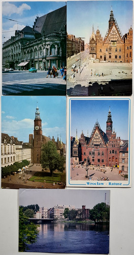Postkarten lot wrocław - postkarten,