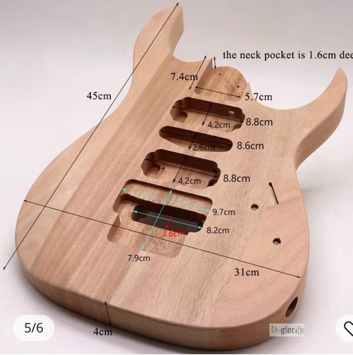 Electric guitar body - guitar, &