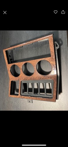 Blende armaturen wurzelholz - blende,