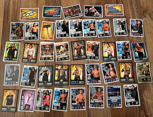 Topps wwe slam attax trading - attax,