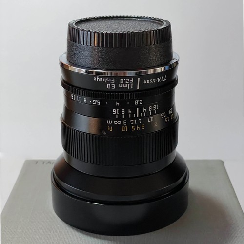 Ttartisan 8 fisheye - 11, f2.8