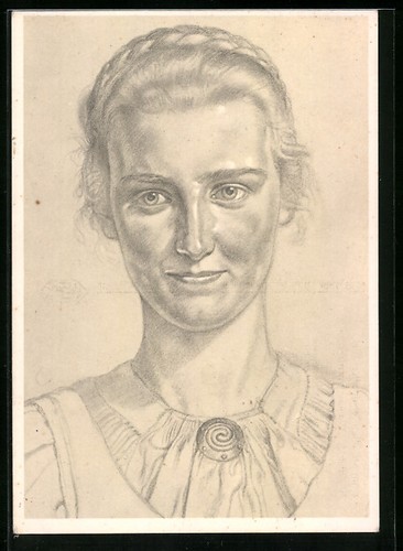 German künstler ak - german, ww