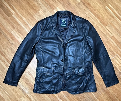 Leder jacke last rebel lamm - last,
