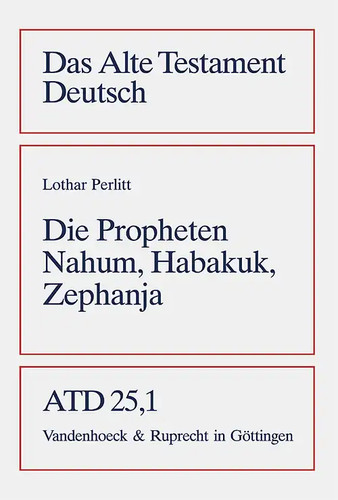 Die propheten nahum - die,