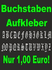 Buchstaben aufkleber zeichen - aufkleber,