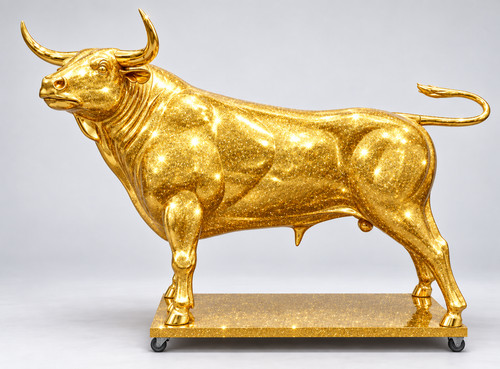 Spanischer stier lebensgroß - spanischer,