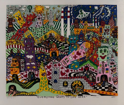 James rizzi werk - werk, "everyone