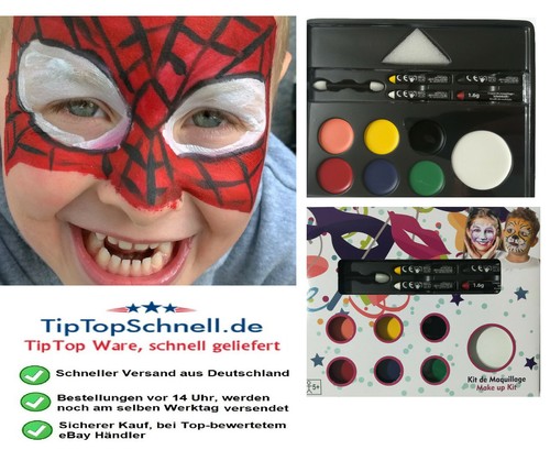 Karneval schminke set makeup - schminke,
