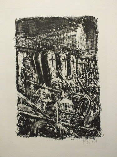 Bernhard heisig lithografie - bernhard,