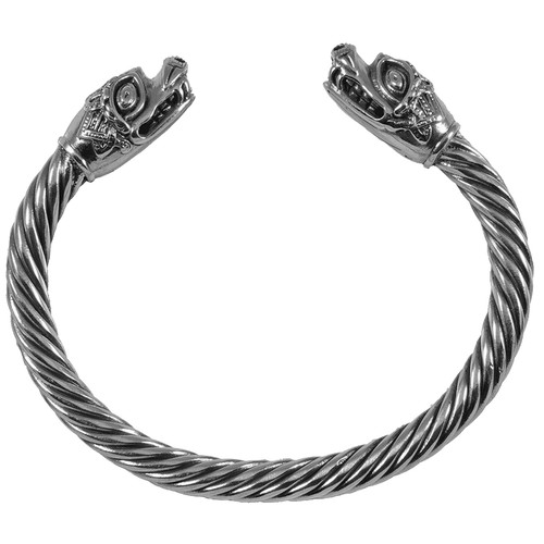 925 silber wikinger armspange - silber,